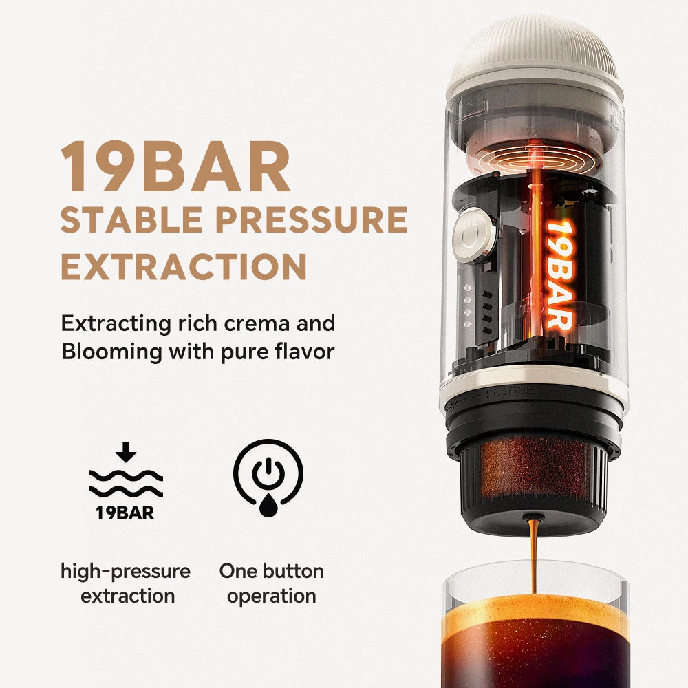 Portable Espresso Coffee Maker Electric Coffee Machine